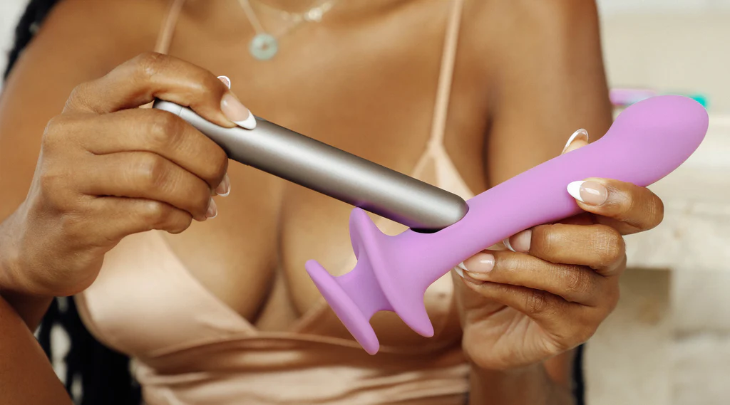 vibrator being used